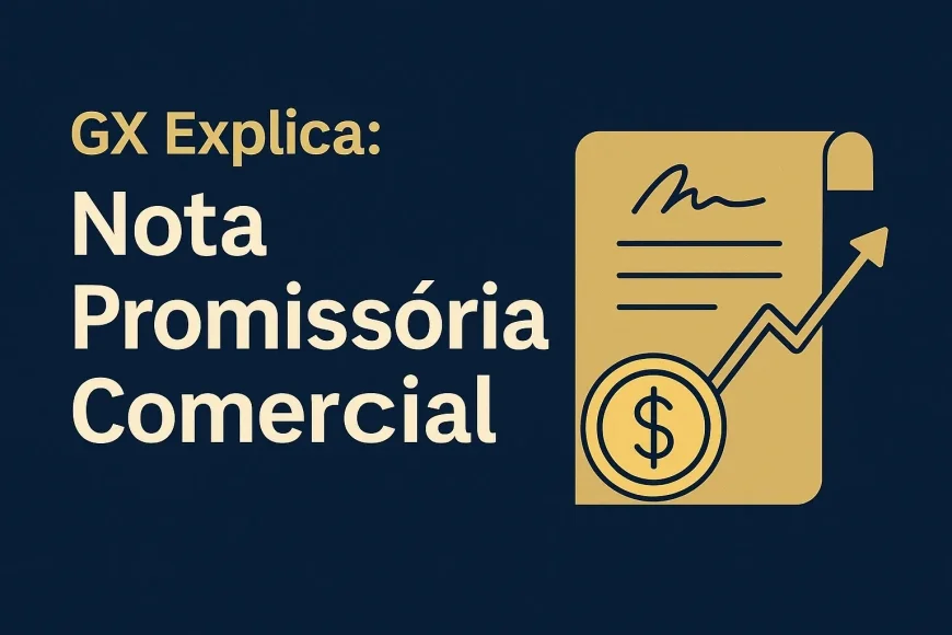 GX Explica: Nota Promissória Comercial — captação rápida a CDI + 1 % para empresas