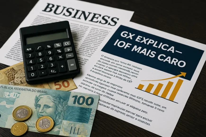 Aumento do IOF 2025: como o imposto mais alto encarece crédito, câmbio e caixa das empresas