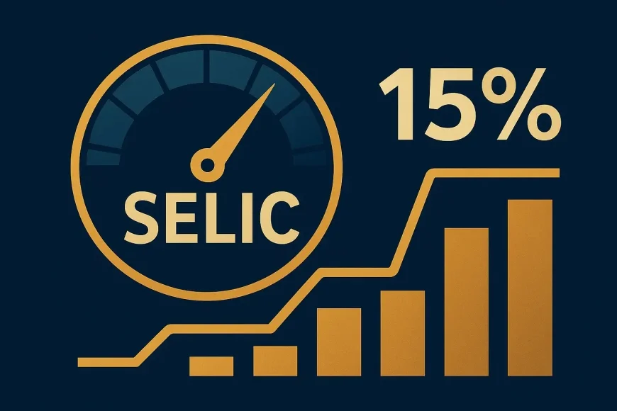 Selic mantida em 15 %: por que o Copom pisou no freio