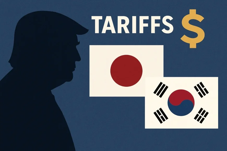 Trump taxa Japão e Coreia em 25 % — dólar dispara; análise GX Capital