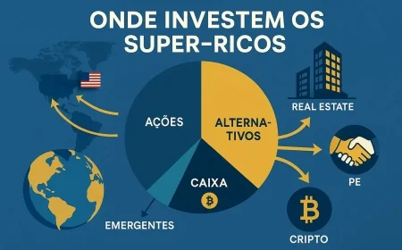 Onde investem os super-ricos em 2025