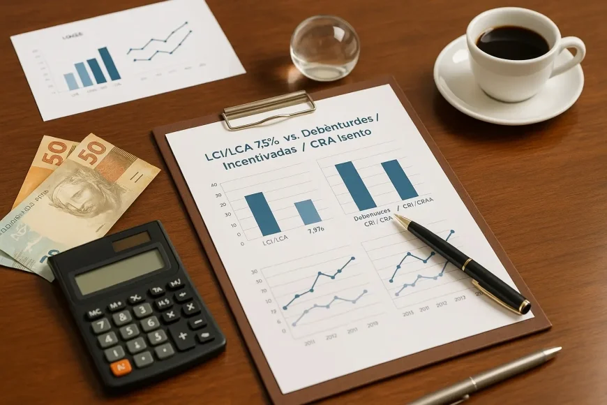 LCI/LCA com IR de 7,5% e debêntures/CRI/CRA isentos: o que muda na sua carteira