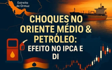 Oil risk premium: como choques no Oriente Médio chegam ao IPCA e mexem a curva DI