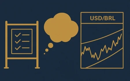 Erro comum no hedge: confundir opinião sobre dólar com política de proteção