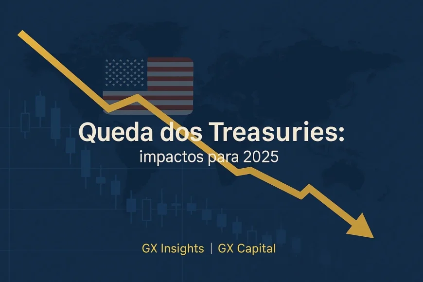 Queda dos Treasuries: o que a desaceleração nos EUA (e o risco de shutdown) mudam para sua estratégia em 2025