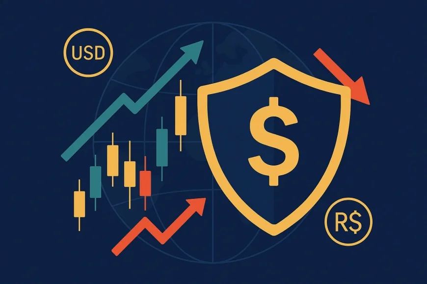 Dólar volátil em 2025: como definir seus gatilhos de hedge (passo a passo)