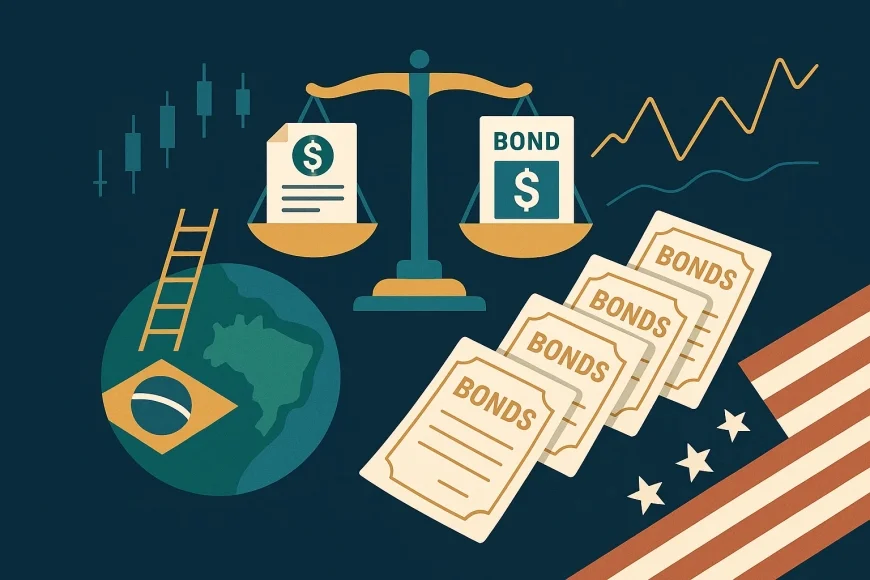 Renda fixa Brasil vs. bonds em USD: como equilibrar risco local e global