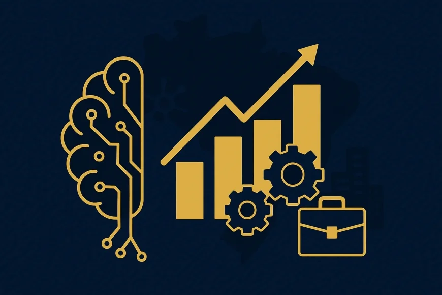 IA e produtividade: o que muda no lucro das empresas brasileiras (e nos seus investimentos)