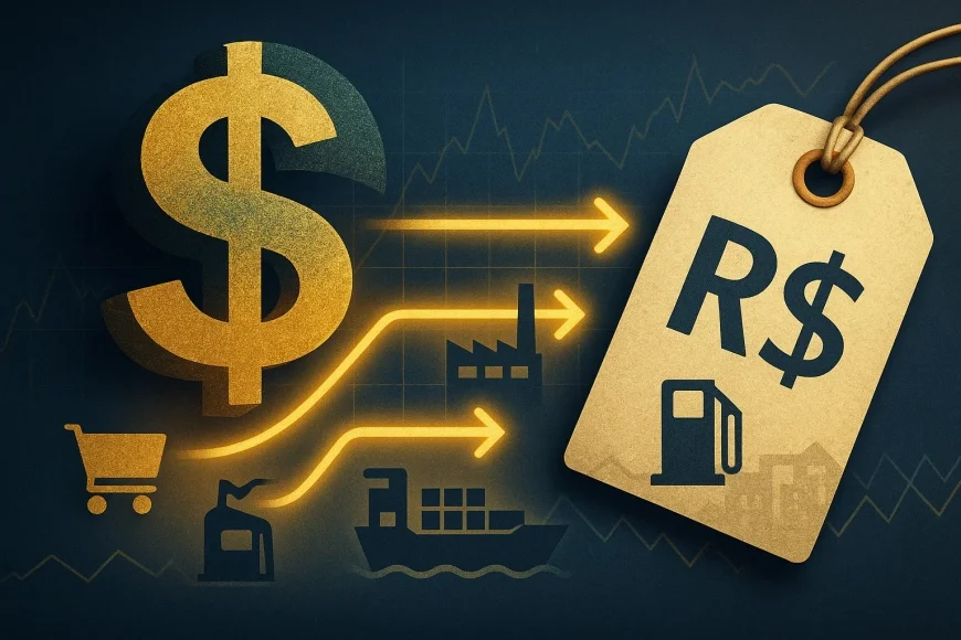 Pass-through cambial: quanto do dólar chega ao seu preço final