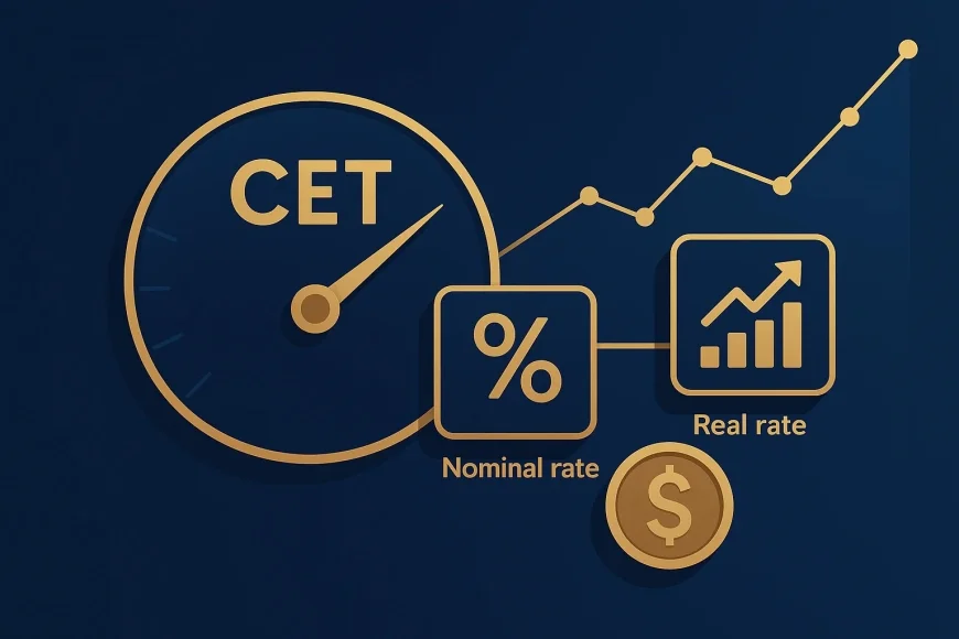 CET, taxa nominal e taxa real: por que “barato no cupom” pode sair caro