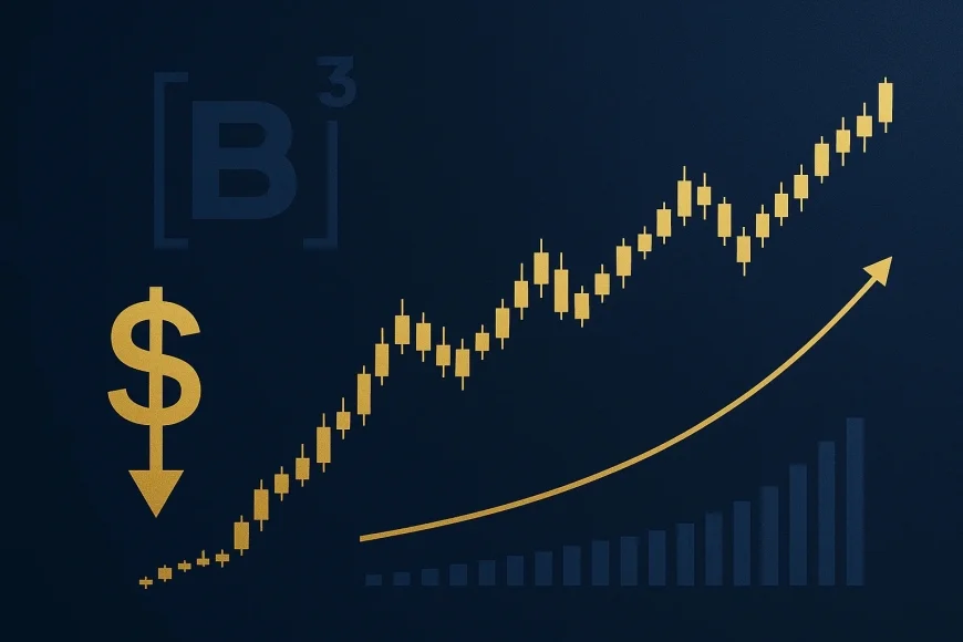 Ibovespa renova recorde; dólar cai e DIs sobem de leve