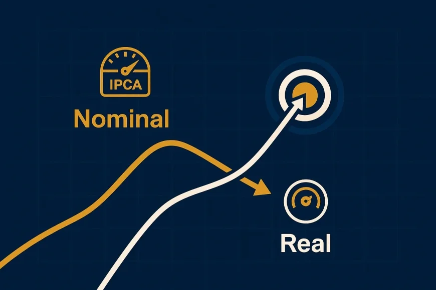 Juro real vs. juro nominal: como calcular e quando usar
