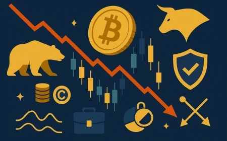 Bitcoin em queda: como empresas devem navegar ciclos de cripto sem virar reféns do humor de mercado