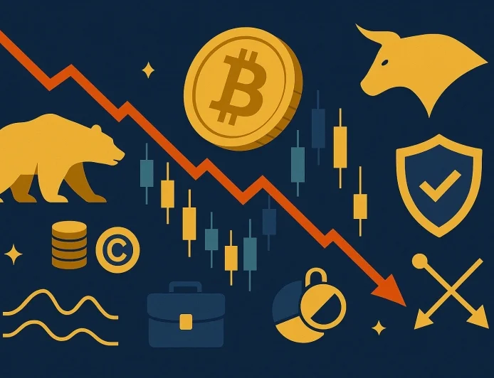 Bitcoin em queda: como empresas devem navegar ciclos de cripto sem virar reféns do humor de mercado