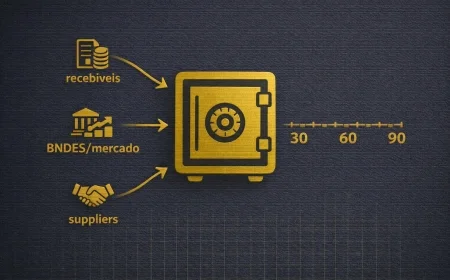 Capital de giro pós-festas: como recompor caixa sem estourar o CET