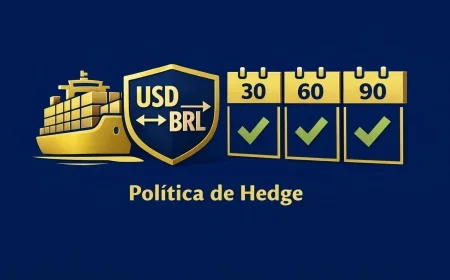 Importadoras: como montar uma política de proteção cambial sem travar a operação