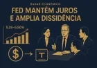 Fed mantém juros e amplia dissidência