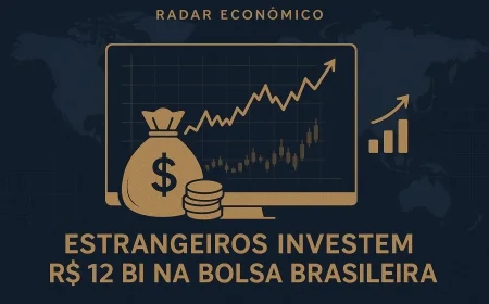 Estrangeiros Investem R$ 12 Bi na Bolsa Brasileira