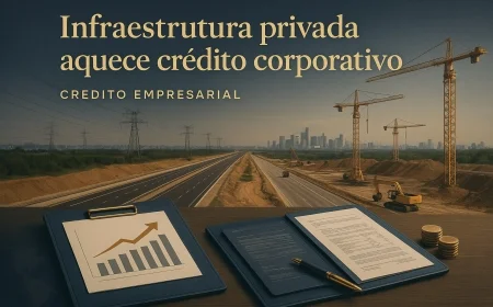 Infraestrutura privada aquece crédito corporativo