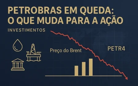 Petrobras em queda: o que muda para a ação