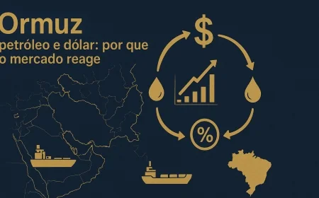 Ormuz, petróleo e dólar: por que o mercado reage