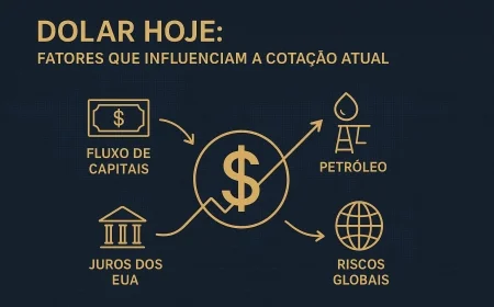 Dólar hoje: fatores que influenciam a cotação atual