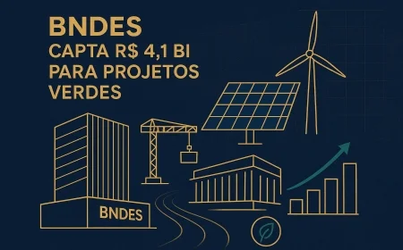 BNDES capta R$ 4,1 bi para projetos verdes