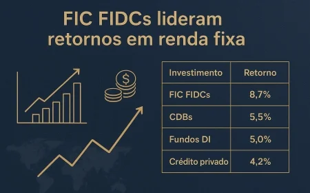 FIC FIDCs lideram retornos em renda fixa