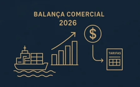 Balança Comercial 2026: exportações, dólar e tarifas