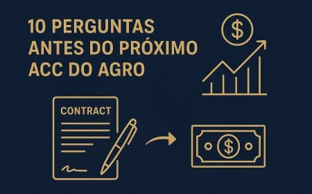 10 perguntas antes do próximo ACC do agro
