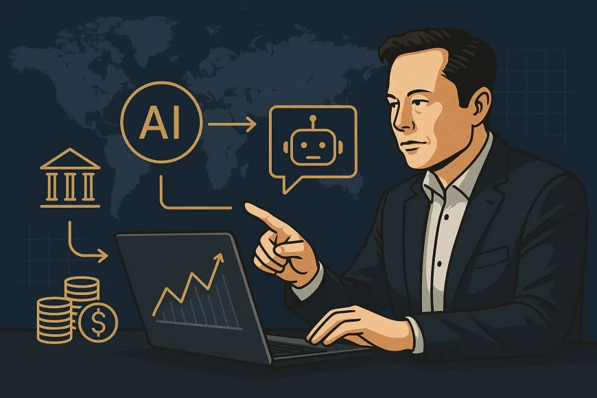 Musk e o Impacto do Chatbot Grok no Mercado Financeiro