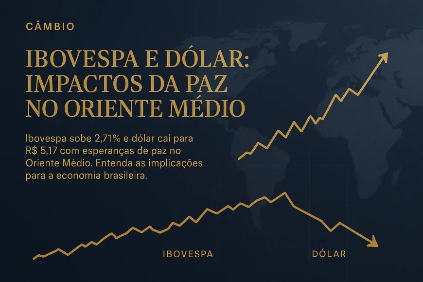 Ibovespa B3 e Dólar: Impactos da Paz no Oriente Médio