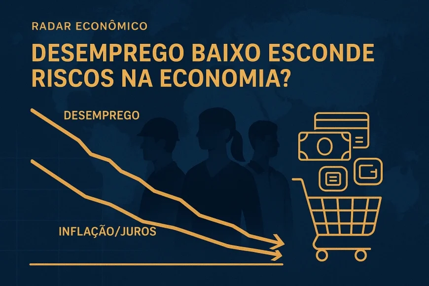 Desemprego baixo esconde riscos na economia?