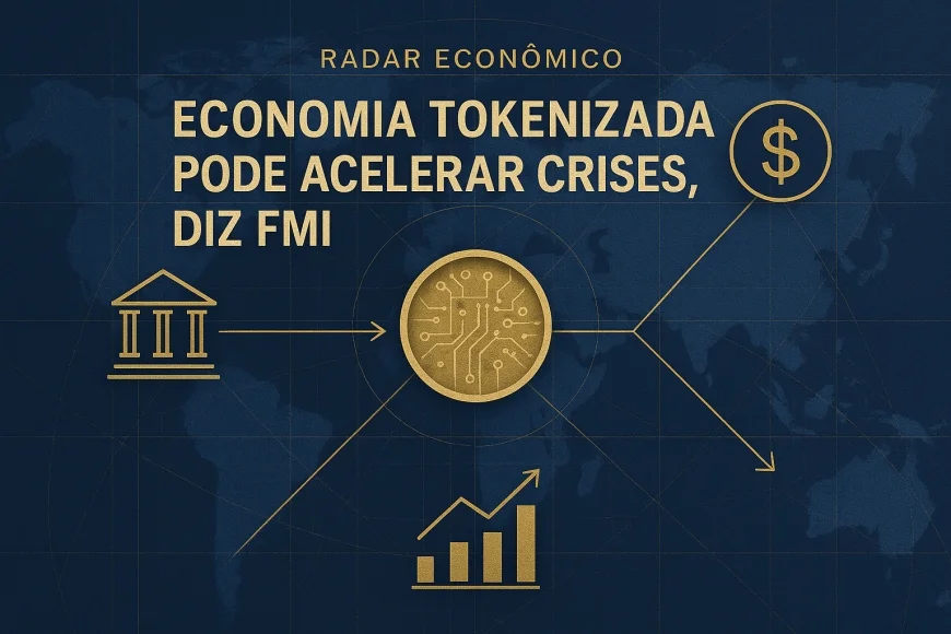 Economia tokenizada pode acelerar crises, diz FMI
