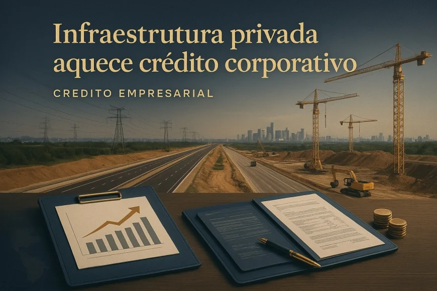 Infraestrutura privada aquece crédito corporativo