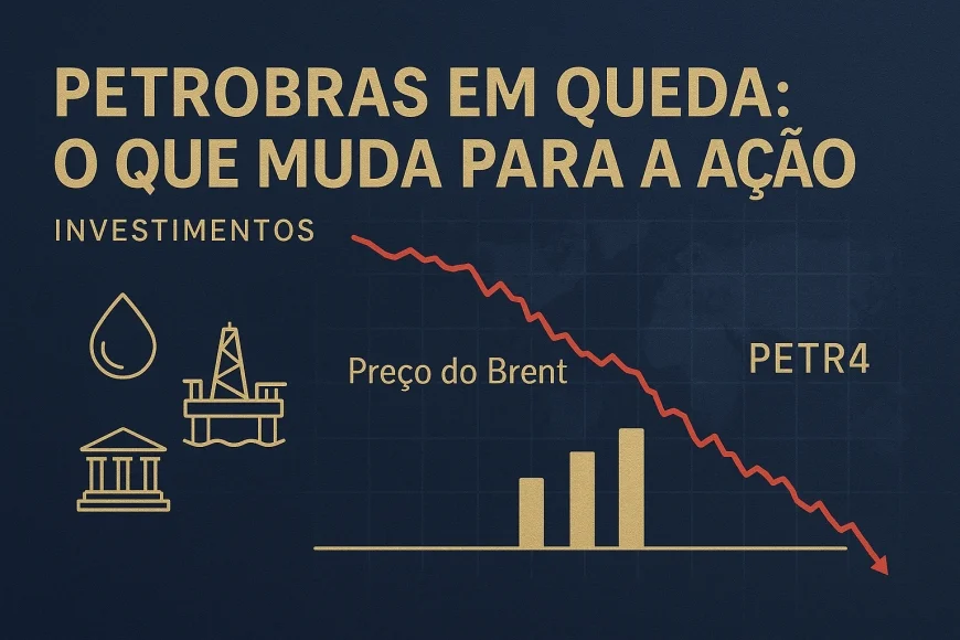 Petrobras em queda: o que muda para a ação