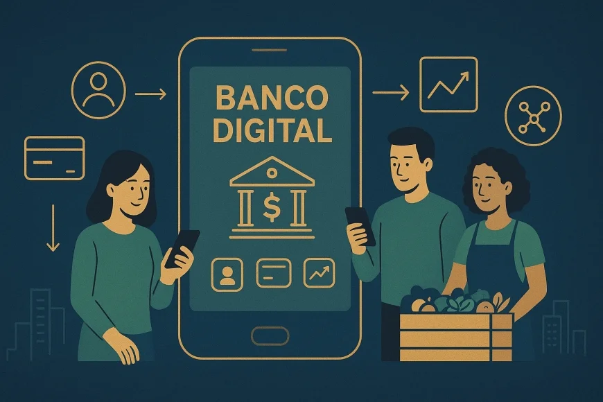 Como bancos digitais ampliaram o acesso financeiro