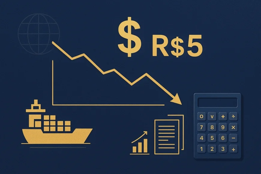 Dólar abaixo de R$ 5: impacto para empresas