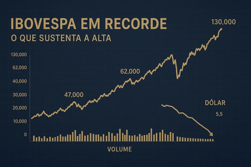 Ibovespa em recorde: o que sustenta a alta