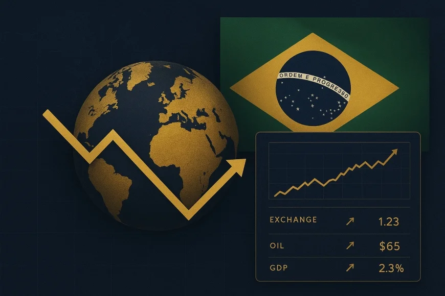 FMI corta projeção global e eleva PIB do Brasil