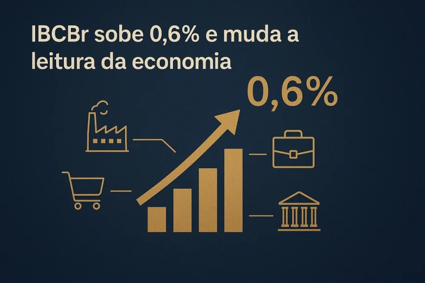 IBCBR sobe 0,6% e muda a leitura da economia