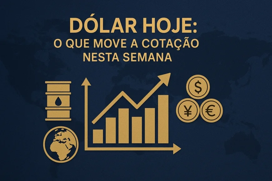 Dólar hoje: o que move a cotação nesta semana
