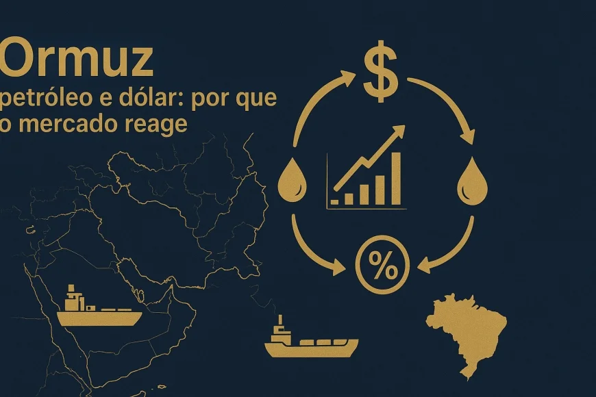 Ormuz, petróleo e dólar: por que o mercado reage