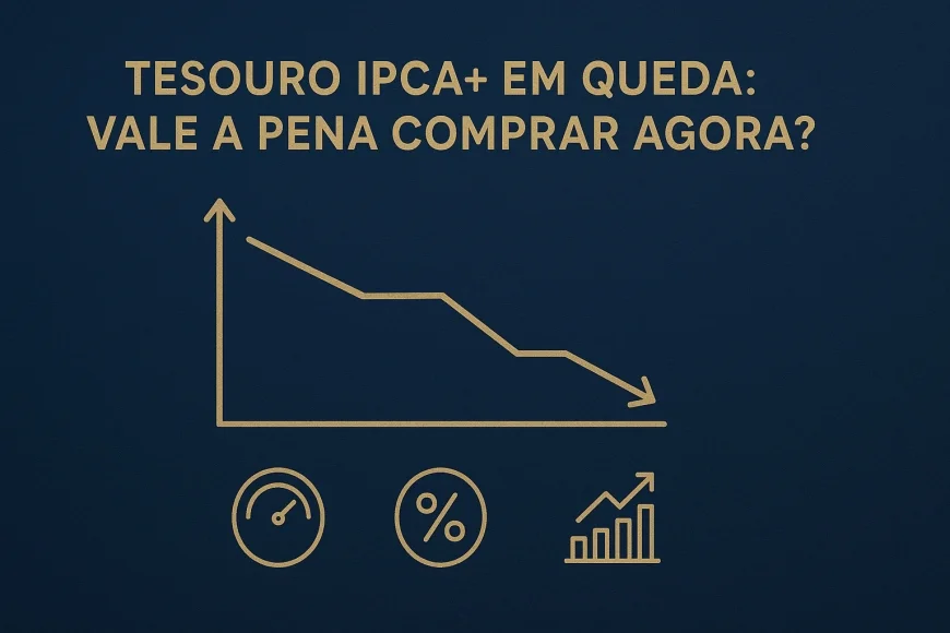 Tesouro IPCA+ em queda: vale a pena comprar agora?