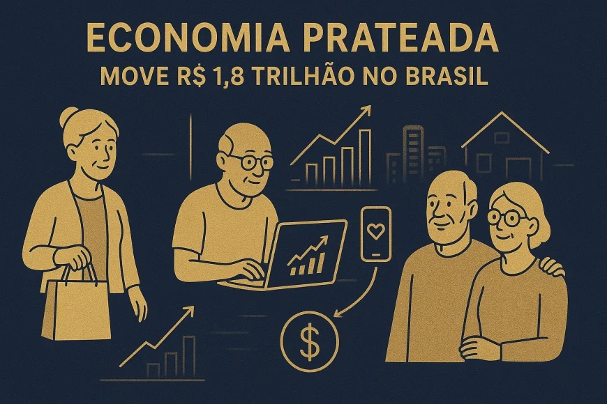 Economia prateada move R$ 1,8 trilhão no Brasil
