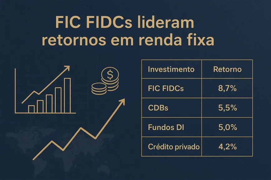 FIC FIDCs lideram retornos em renda fixa