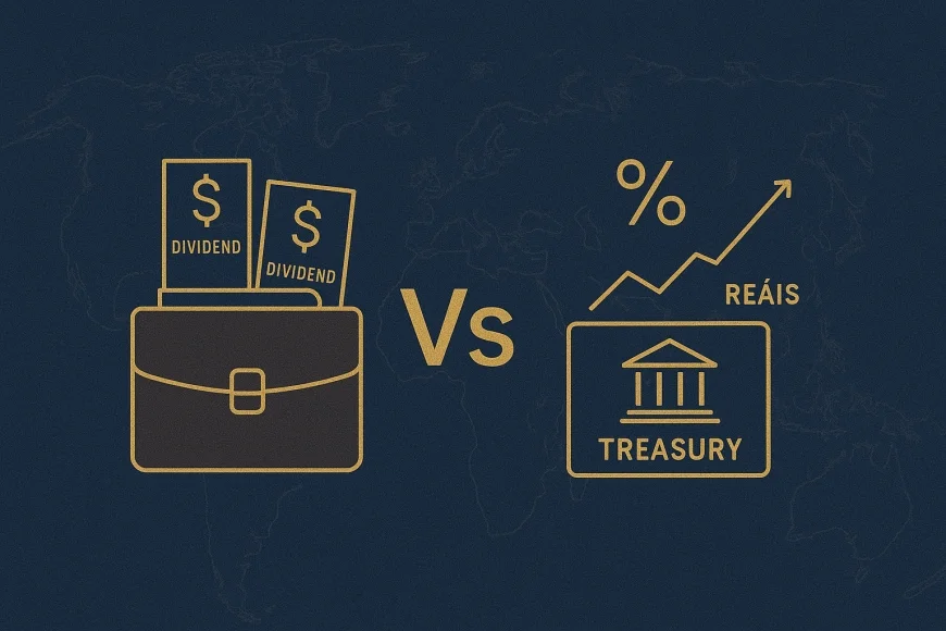 Ações de dividendos x Tesouro: vale a pena?