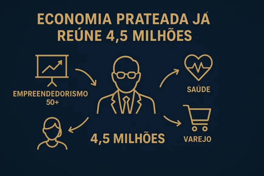 Economia prateada já reúne 4,5 milhões
