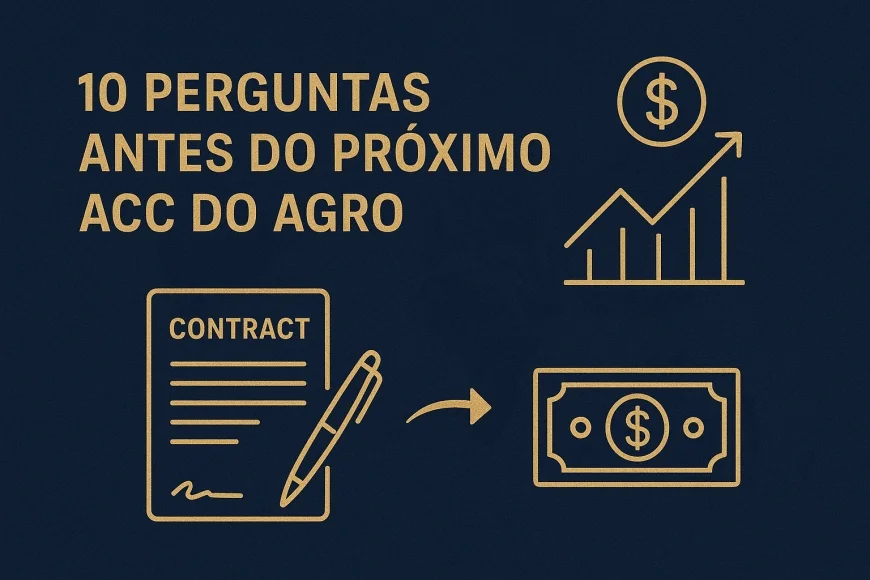10 perguntas antes do próximo ACC do agro
