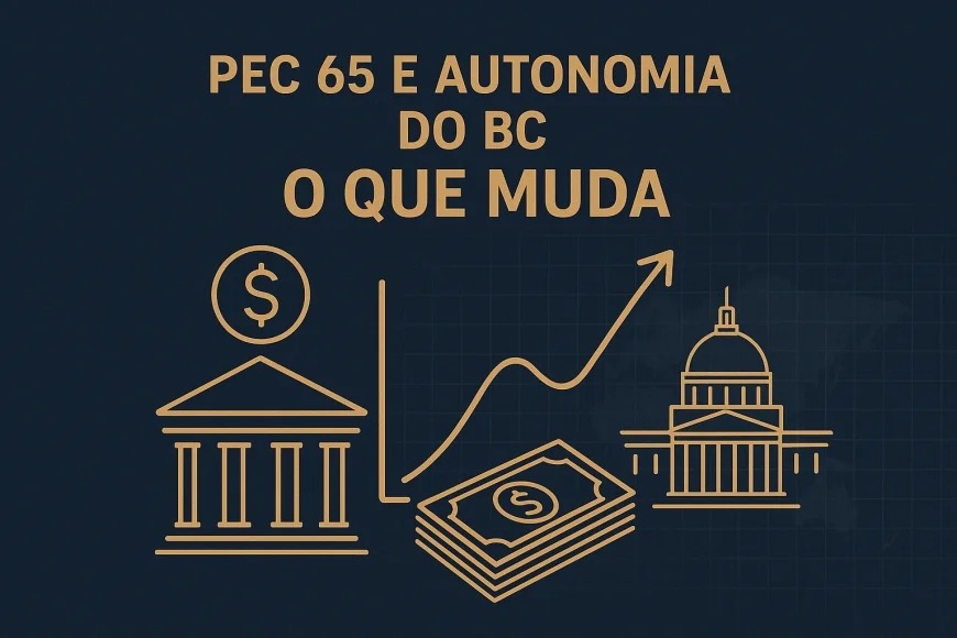 PEC 65 e autonomia do BC: o que muda